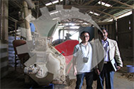 Customer Visit from India - 500kg/h pellet plant